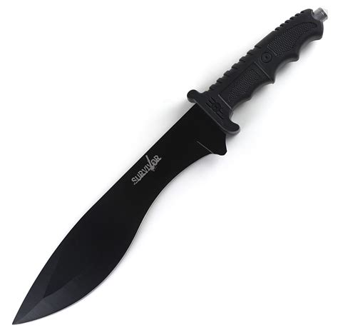 Tactical Survival Hunting Knife with Glass Breaker | Knife, Tactical survival, Glass breaker