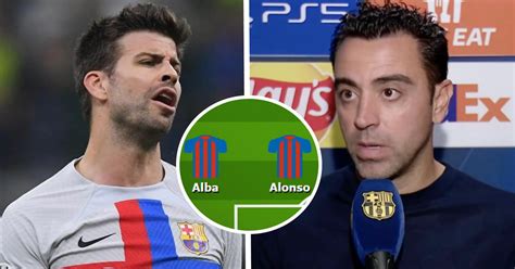 How Barcelona could lineup in defence against Almeria - without Pique ...