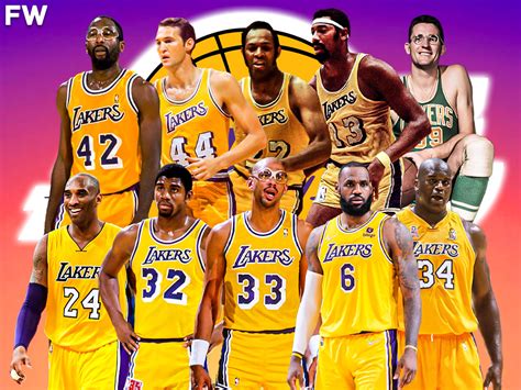 The LA Times Ranks The 75 Greatest Lakers Of All Time - Fadeaway World