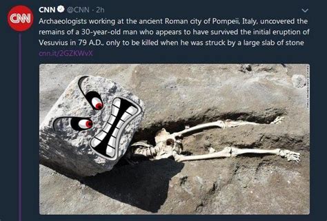 Thwomp | Crushed Pompeii Skeleton | Know Your Meme