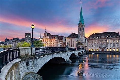 The 10 Most Populous Cities In Switzerland - WorldAtlas.com