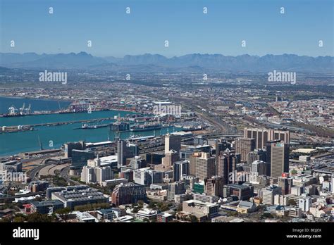 Cape Town City View Stock Photo - Alamy