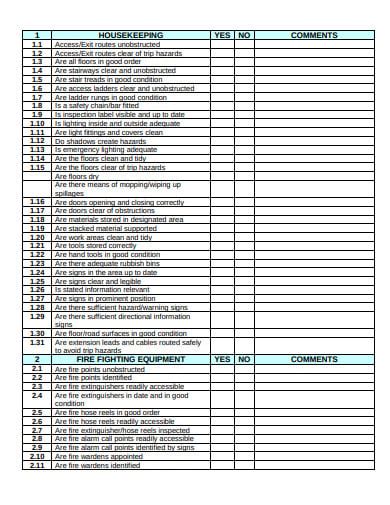 13+ Safety Inspection Report Templates in DOC | PDF | Free & Premium Templates