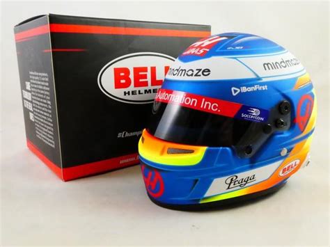 Helmet Romain Grosjean 2020 Bell 1:2 4100051 - Modellini F1 Diecast