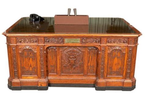 Replica of the HMS Resolute Desk – All Artifacts – The John F. Kennedy Presidential Library & Museum