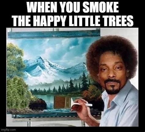 Bob Ross Happy Trees Meme