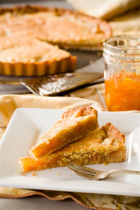 Orange Marmalade Bakewell Tart with Salted Honey Crust | Cupcake Project