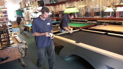 Pool Table Installation: Step 7 - Pockets and Spot Placement - YouTube