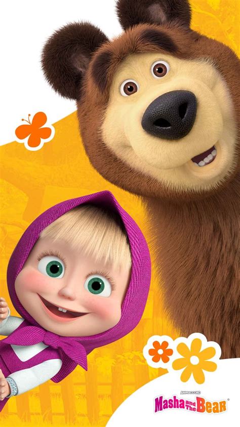 Masha and The Bear wallpaper | Macha e urso, Marsha e o urso ...