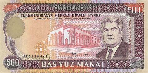 Will's Online World Paper Money Gallery - BANKNOTES OF TURKMENISTAN