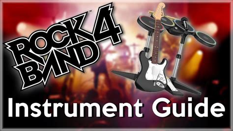 Rock Band 4 - ULTIMATE INSTRUMENT GUIDE - YouTube
