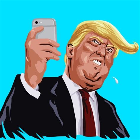 Donald Trump Funny Comic Emoji by salma akter