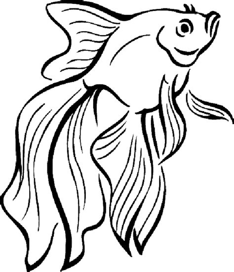 Print & Download - Cute and Educative Fish Coloring Pages