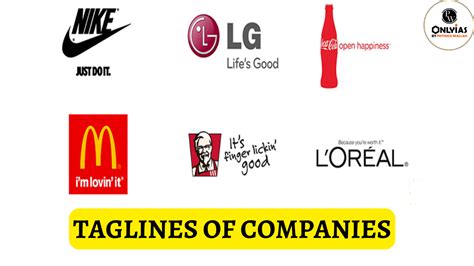 Company Slogans List