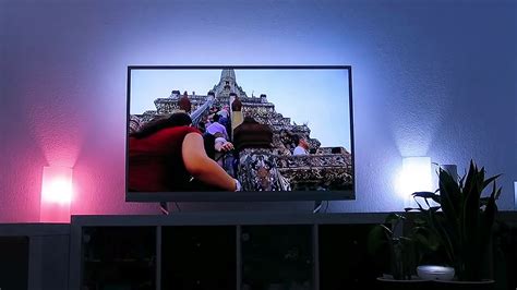 Demo Philips Hue sync to Ambilight 4k TV (Full immersion TV) - YouTube