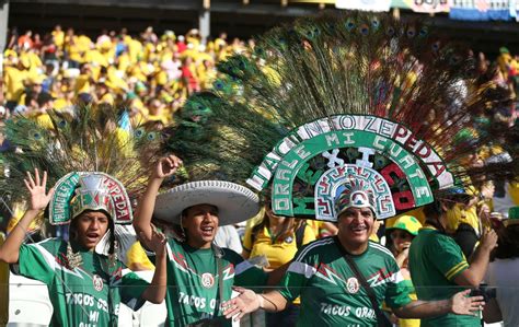 Mexico Football Fans At Brazil Stadium Worldcup | Body Painting Galleries