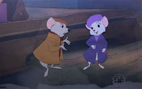 The Rescuers Bernard and Bianca Production Cel - ID: julrescuers21115 ...