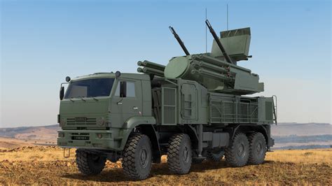 Pantsir s1 sa-22 greyhound model - TurboSquid 1487231