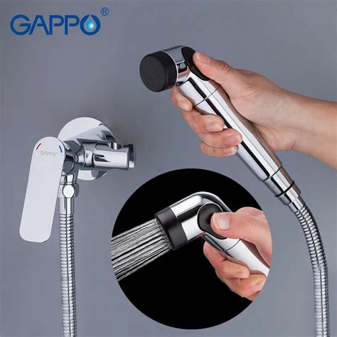 GAPPO Bidets bathroom toilet water portable bidet toilet spray wall mount muslim shower bidet ...