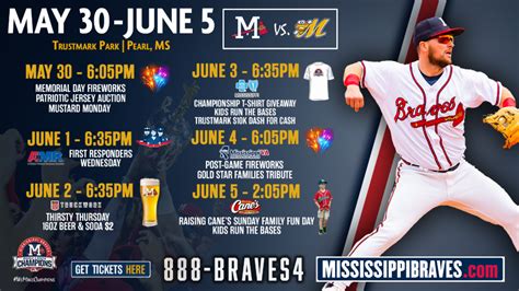 Braves Promotional Schedule 2024 - Jami Rickie