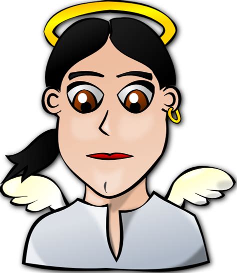 Cartoon Funny Faces Clip Art - Angelic Face Cartoon - Png Download ...