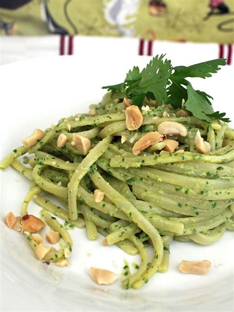 Vegan Linguine with Thai Pesto – Robin Robertson