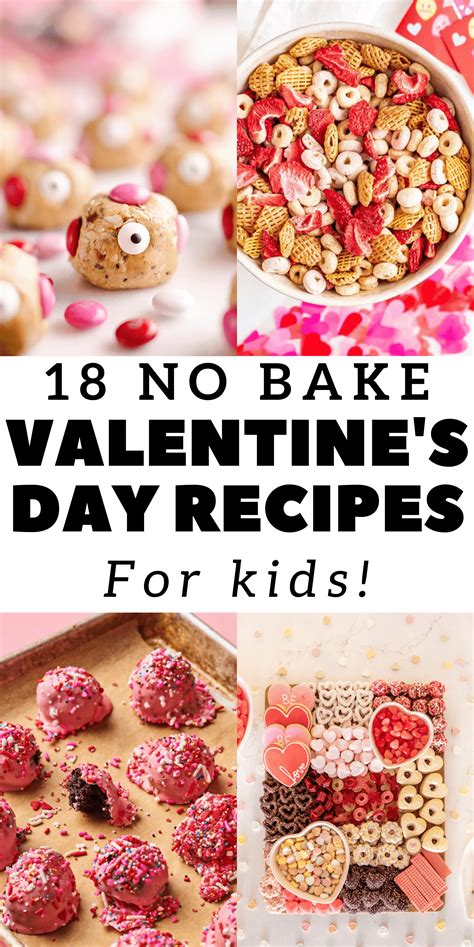 18 No Bake Valentine's Day Recipes for kids - Lifestyle of a Foodie