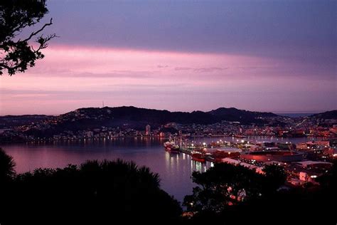 Beautiful Wellington, NZ sunrise.... Sunrise Sunset, Wellington, New Zealand, Wander, River ...