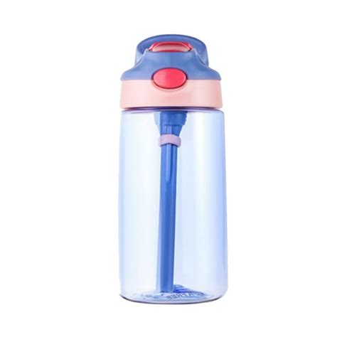 Flip Led Straw Water Drink Bottle Sport Hydration Cycling Hiking Camping Tritan - Walmart.com ...