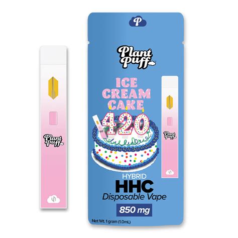 Ice Cream Cake HHC Disposable Vape Bulk - Organic Plus Brands - Licensed Hemp Manufacturer