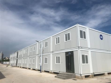 Mobile Demountable Container Homes 40FT Portable Building Construction ...