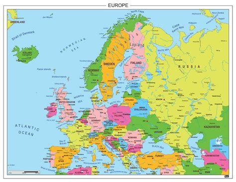 Herzhaft Prähistorisch Glück kaart van europa met namen ermüden Pfund ...