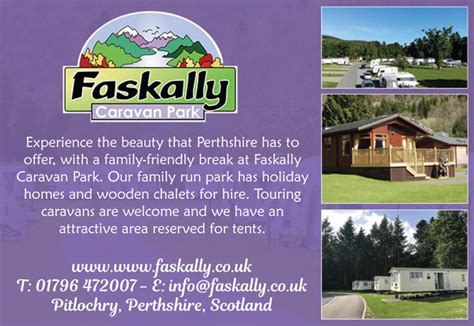 Faskally Holiday Park - Caravan, Motorhomes and Camping - Dealers and ...