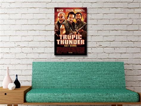 Buy a Tropic Thunder Film Poster Framed Print | Blue Horizon Prints AU