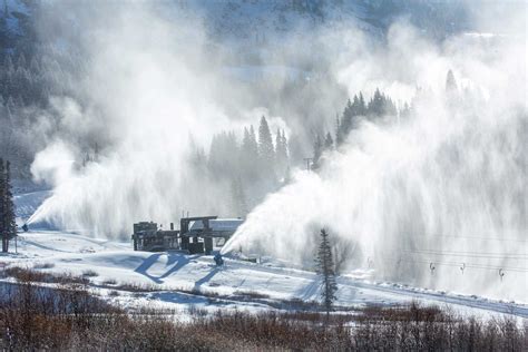 Melting ski resorts are developing a fatal addiction to snow machines ...