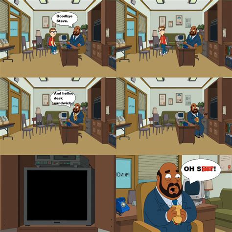 Principal Lewis Watches Meme by cartoonfanboyone on DeviantArt