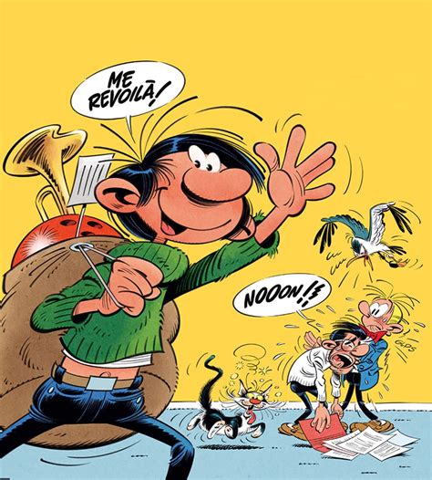 Belgian comic book character Gaston Lagaffe is coming back! | ResetEra