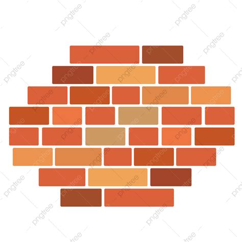 Cartoon Brick Wall Clipart Vector, Brick Wall Cartoon Background Element, Brick Map, Map, Wall ...