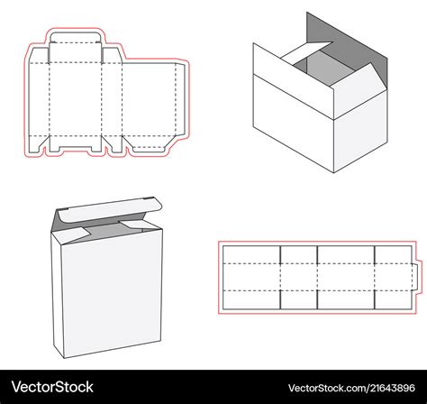 Box Die Cut Box Template | ubicaciondepersonas.cdmx.gob.mx