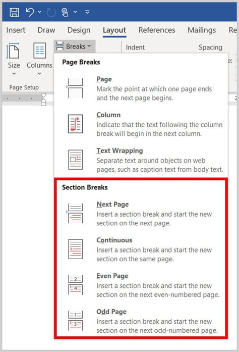 How to Insert Section Breaks in Microsoft Word (PC & Mac)