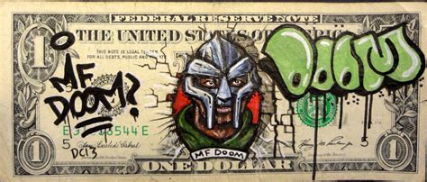 MF DOOM MONEY ART by Donovan Clark | Graffiti style art, Hip hop ...