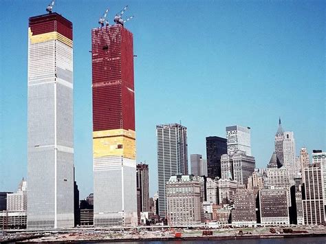 Pin on WTC Construction Twin Towers