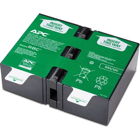 APC Replacement Battery Cartridge #130 (Black) APCRBC130 B&H