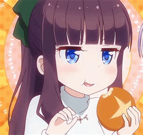 Eating Bread GIF - Eating Bread Anime - Discover & Share GIFs