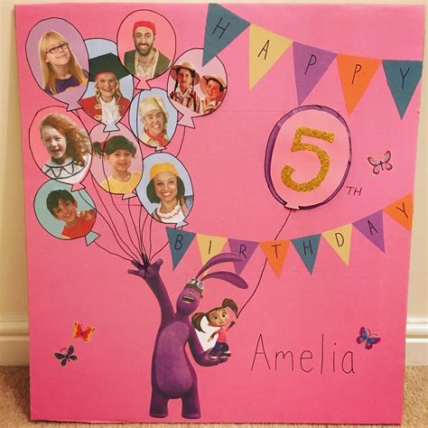 CBeebies birthday card for 5th birthday | Birthday cards, 5th birthday, Cards