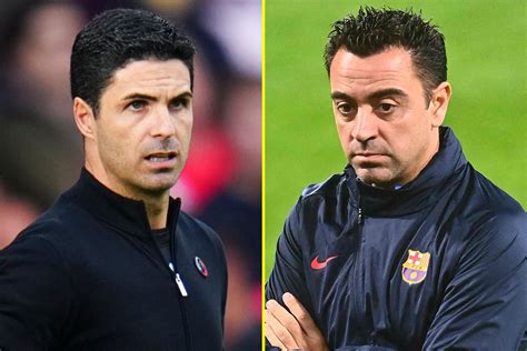 Barcelona 'mark' Arsenal boss Mikel Arteta as possible replacement for ...