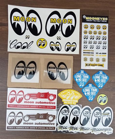 Mooneyes Stickers/Decals, Auto Accessories on Carousell