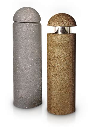 Illuminated Precast Concrete Lighted Bollards | Belson Outdoors®