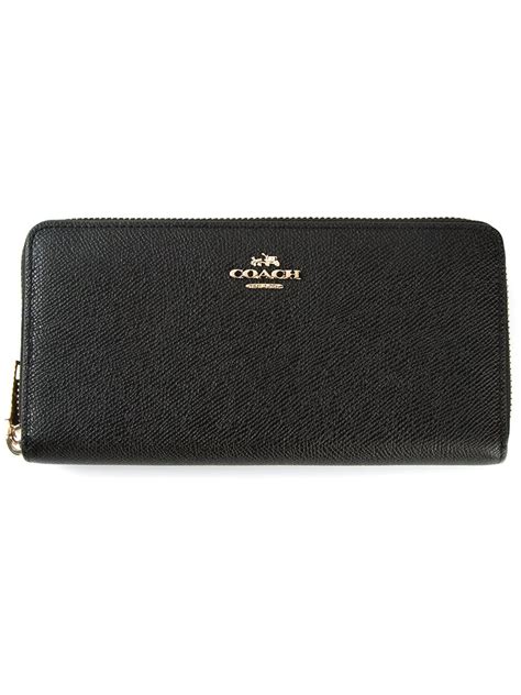 Coach Continental Zip Around Wallet | semashow.com