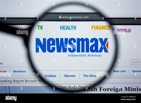 Newsmax logo hi-res stock photography and images - Alamy